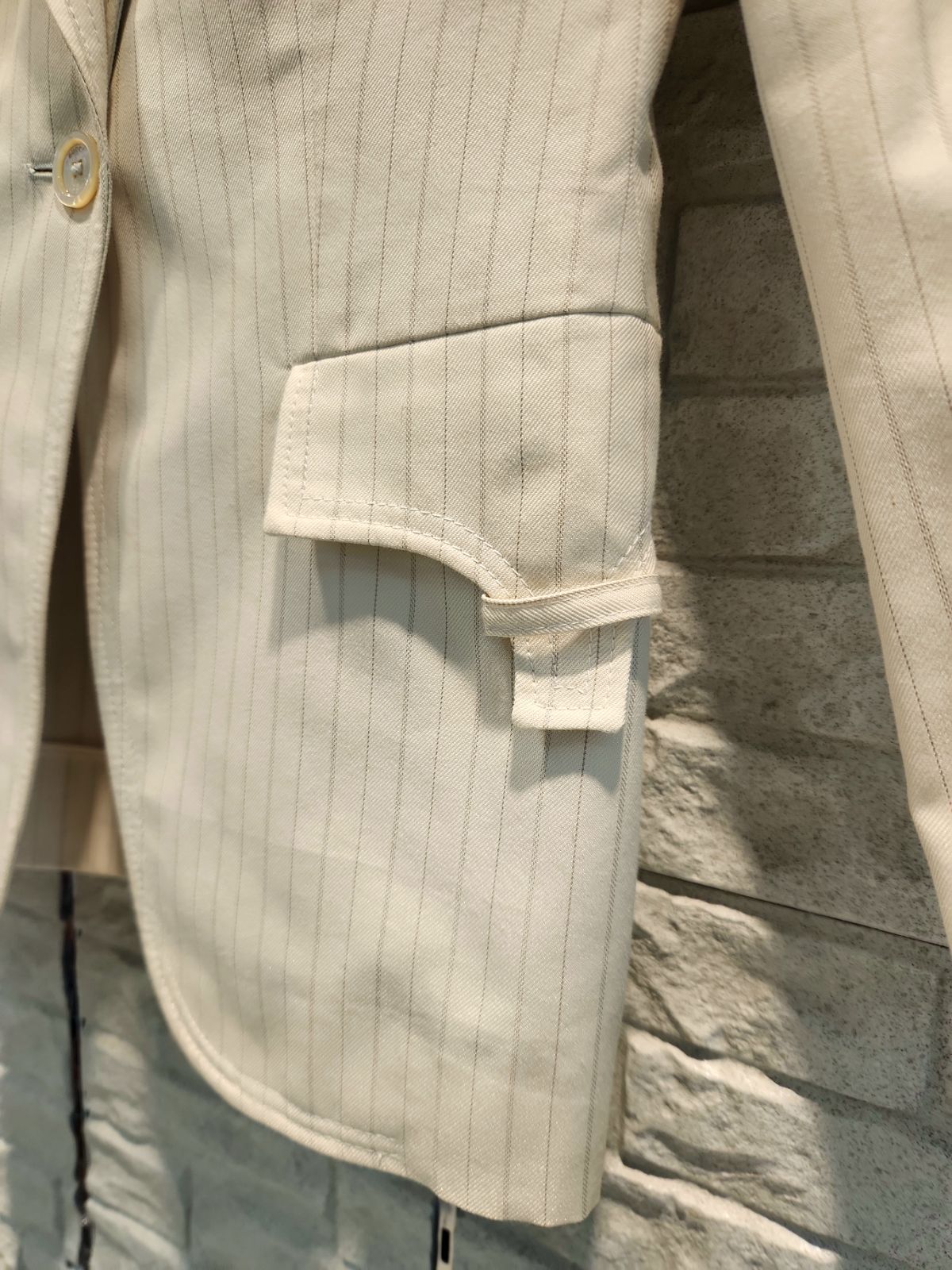 GUCCI グッチ ピンストライプ ジャケット サイズ38 - メルカリ