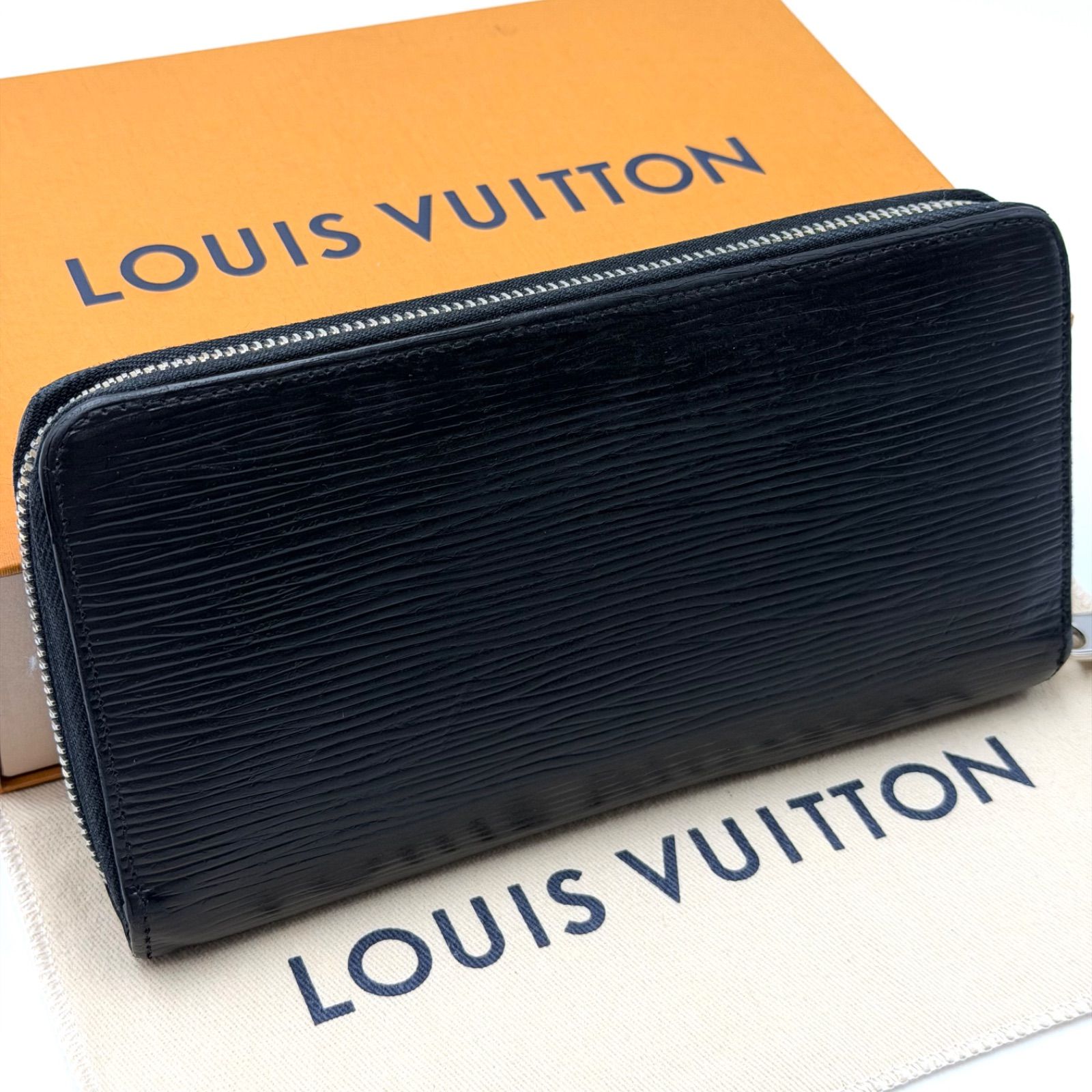 ルイヴィトン LOUIS VUITTON エピ ジッピーウォレット ノワール 長財布 