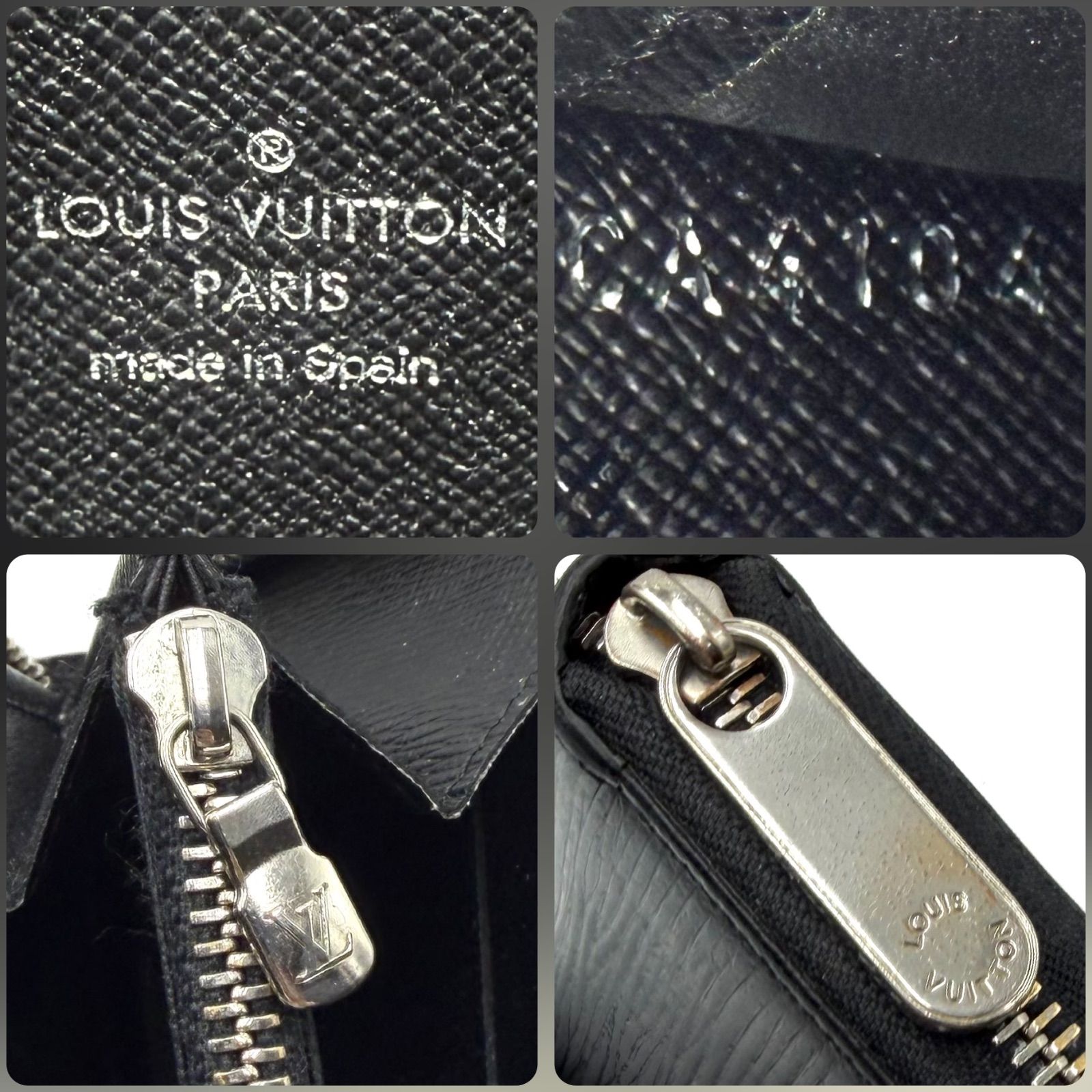 ルイヴィトン LOUIS VUITTON エピ ジッピーウォレット ノワール 長財布 