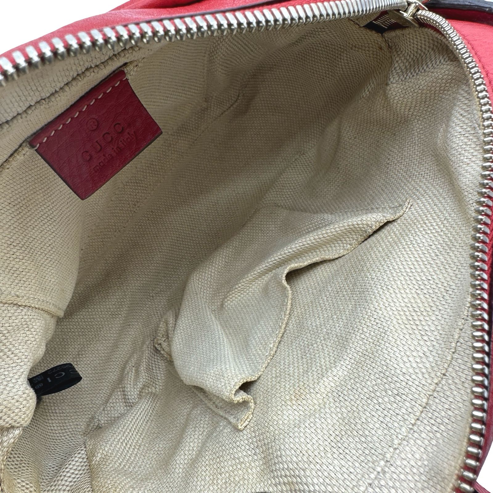 グッチ GUCCI ソーホーカメラバッグ 308364 レッド レザー レディース 