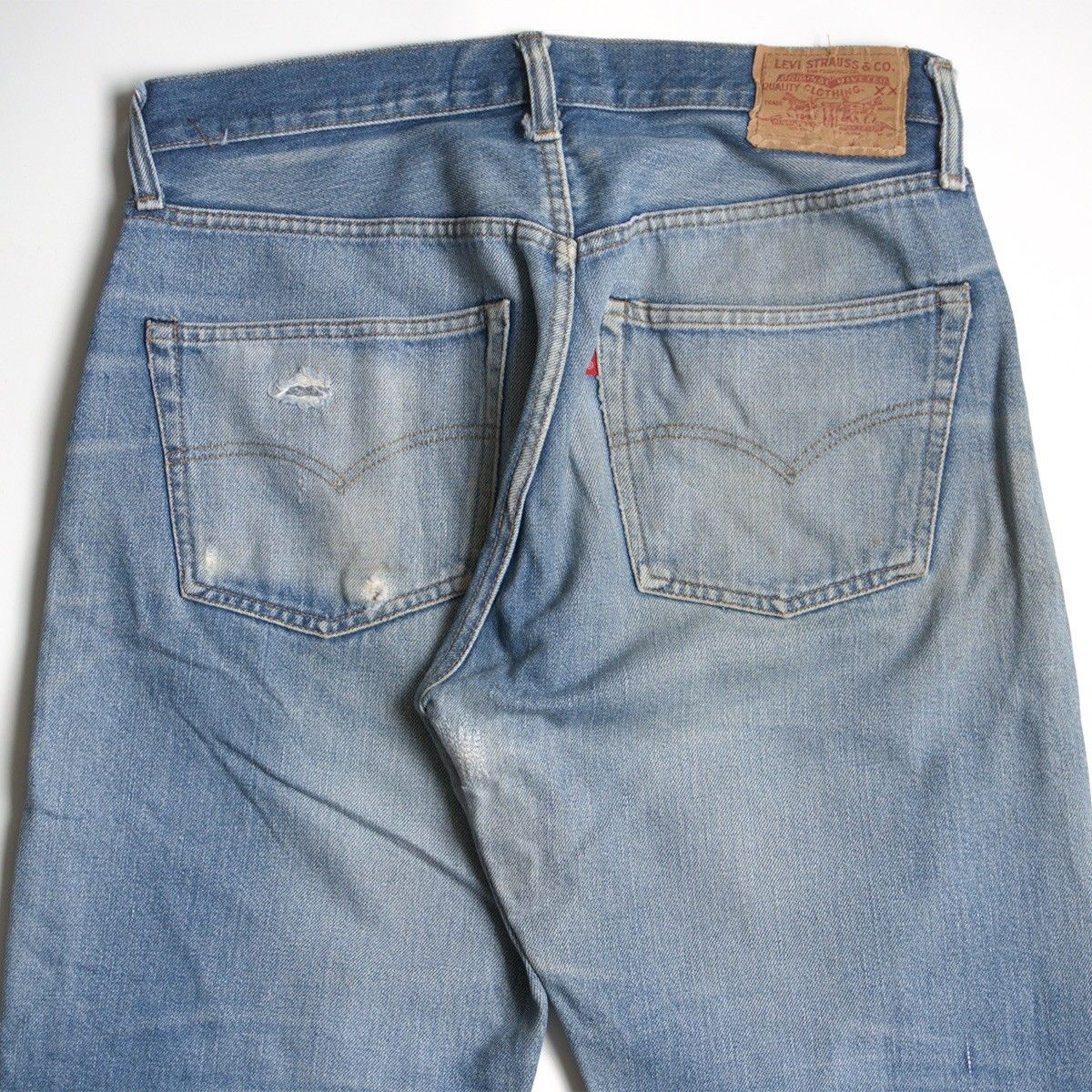 ジーンズ 66 後期 赤 耳 リーバイス 赤 耳 デニム 80 s Levi s 501 66