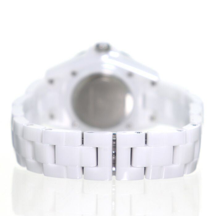 【新品同様】シャネル【CHANEL】J12 ウォンテッド ドゥ シャネル 33MM ホワイト レディース ウォッチ セラミック  白 33ミリ Ref.H7419 WANTED DE CHANEL WATCH【SAランク】【美品】【中古】 シャネル J12 ウォンテッド ドゥ シャネル 33MM ホワイト レディース