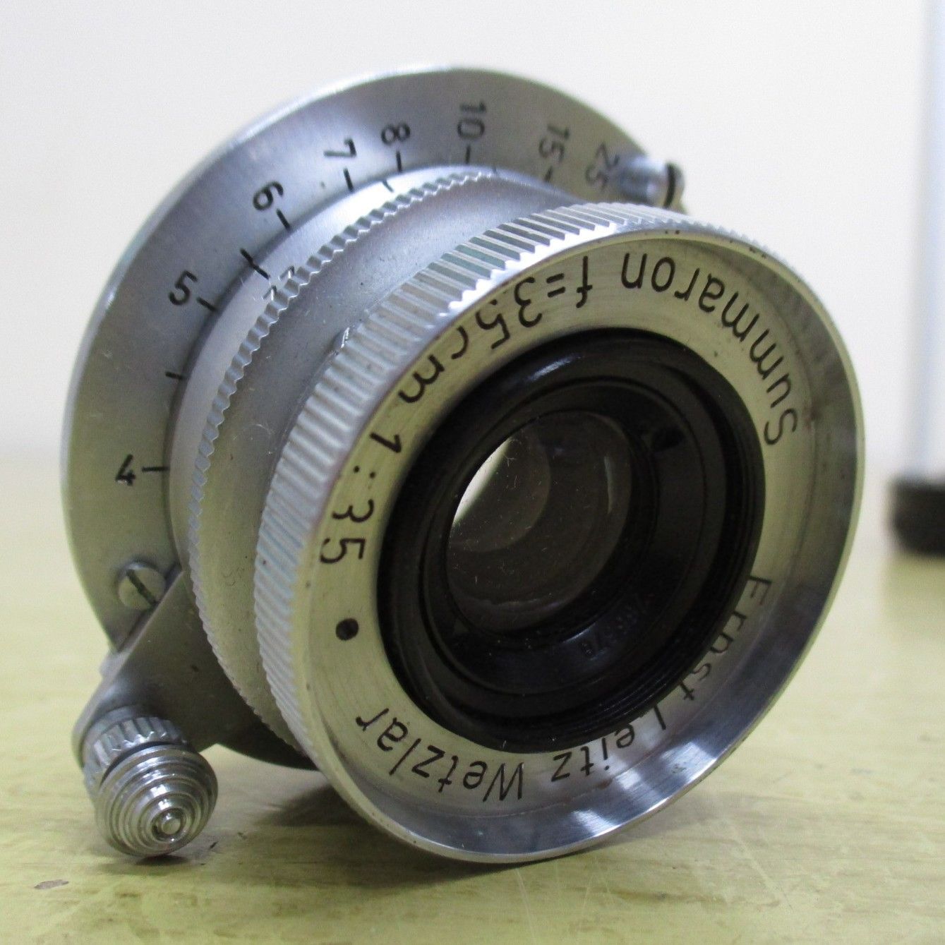 B121 Leica Summaron 3.5cm/3.5 ズマロン バヨネットアダプター付 