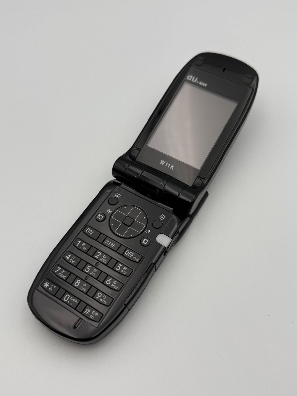 au W11K 黒 ガラケー 京セラ 中古 - メルカリ