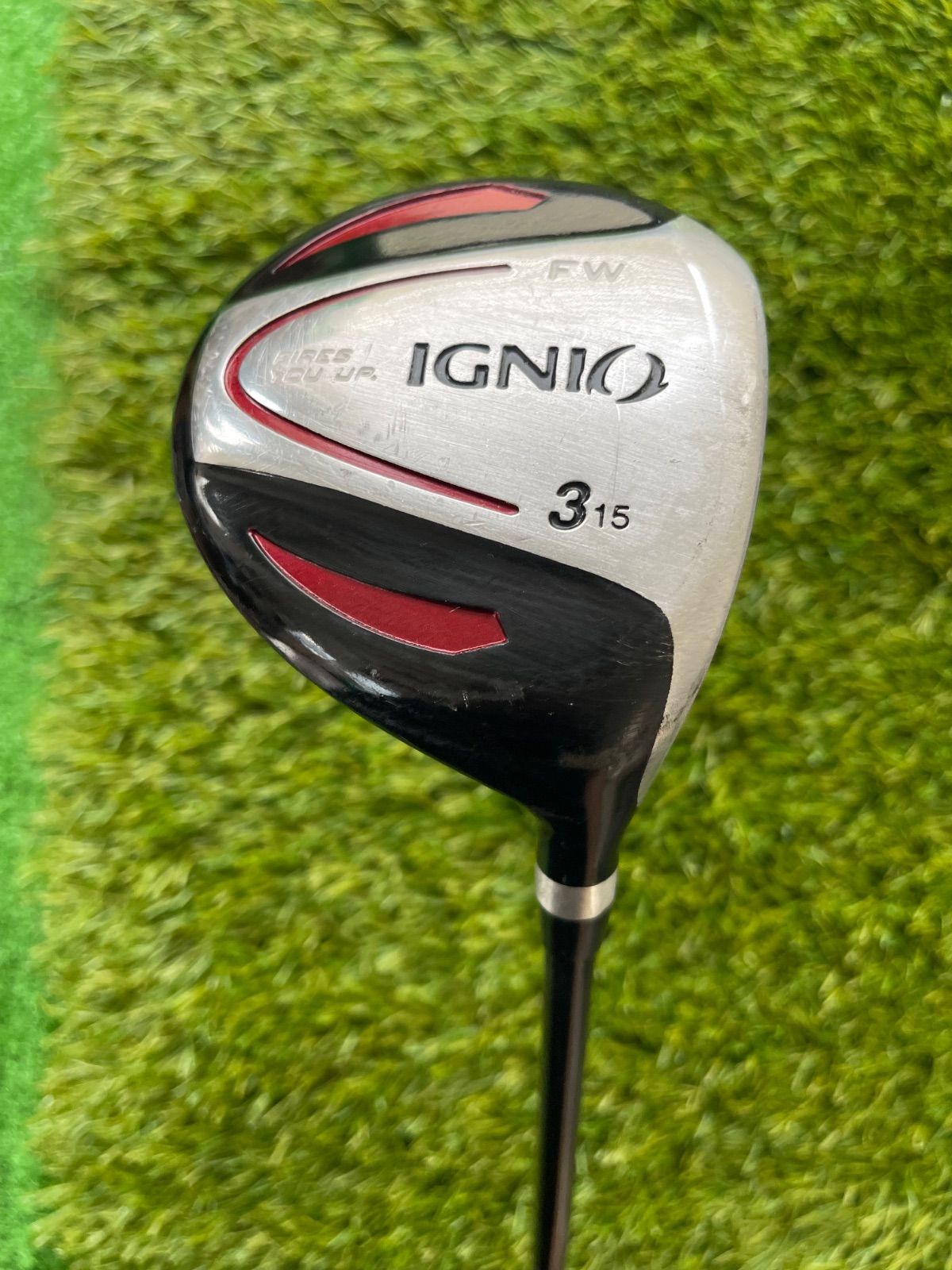 イグニオ フェアウェイウッド 3番 アイアン 6本 右 IGNIO FIRES YOU UP 