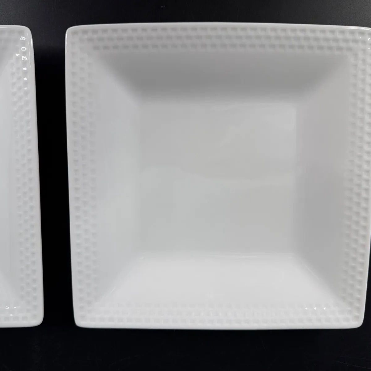 未使用品 ノリタケ ホワイト スクエアプレートペアセット 19×19 - メルカリ