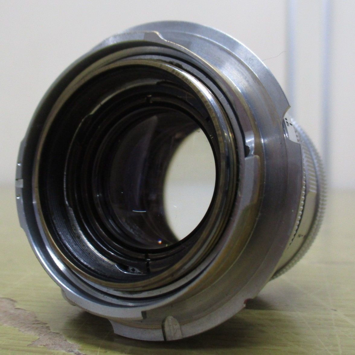 B122 Leica Summicron 1:2 f=5cm ズミクロン カバーレンズ付き - メルカリ