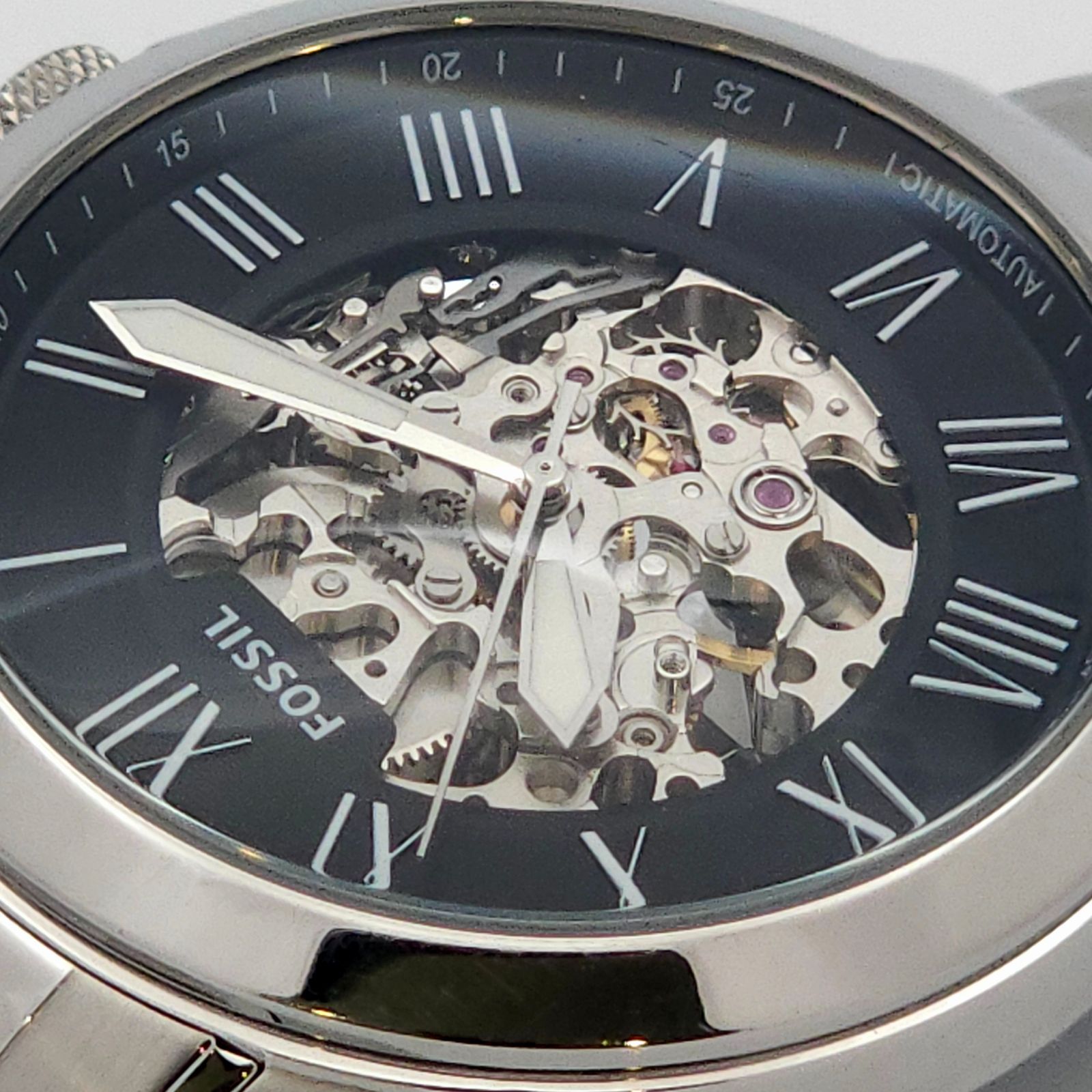 FOSSIL フォッシル ME3103 自動巻 動作品 両面スケルトン - メルカリ