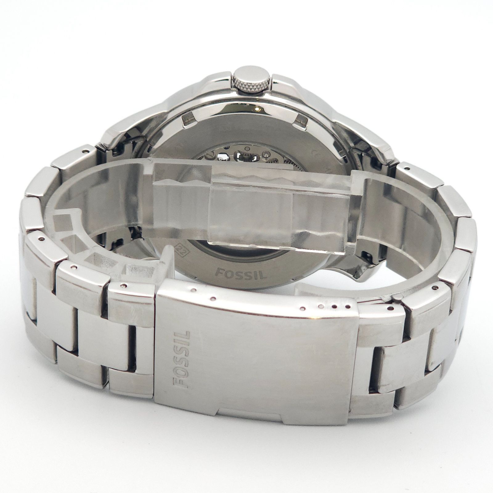 FOSSIL フォッシル ME3103 自動巻 動作品 両面スケルトン - メルカリ