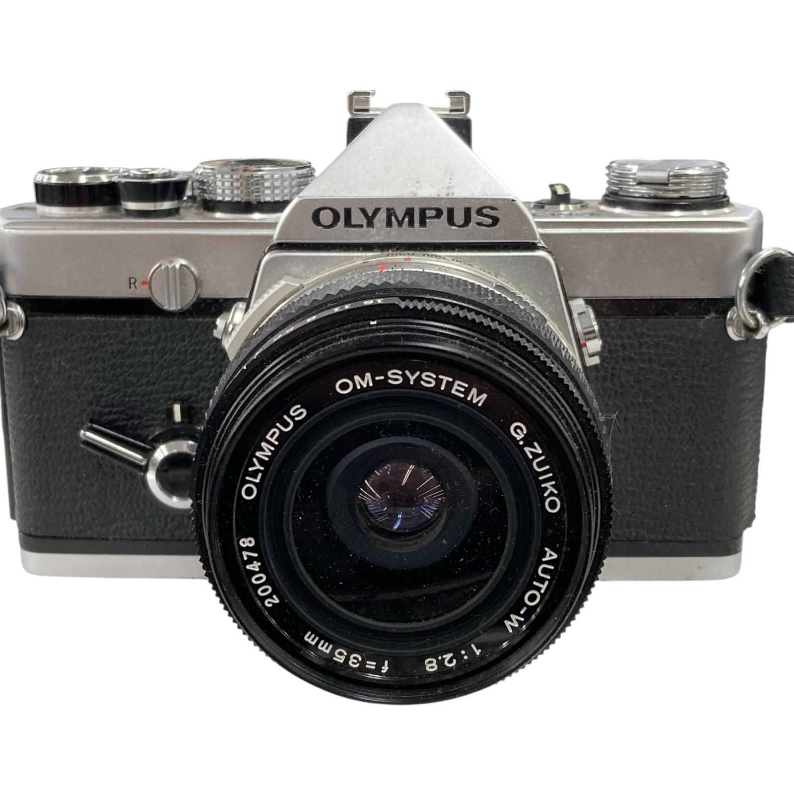 186000 動作未確認 OLYMPUS オリンパス レンズ ストロボ付 OM-1 - メルカリ