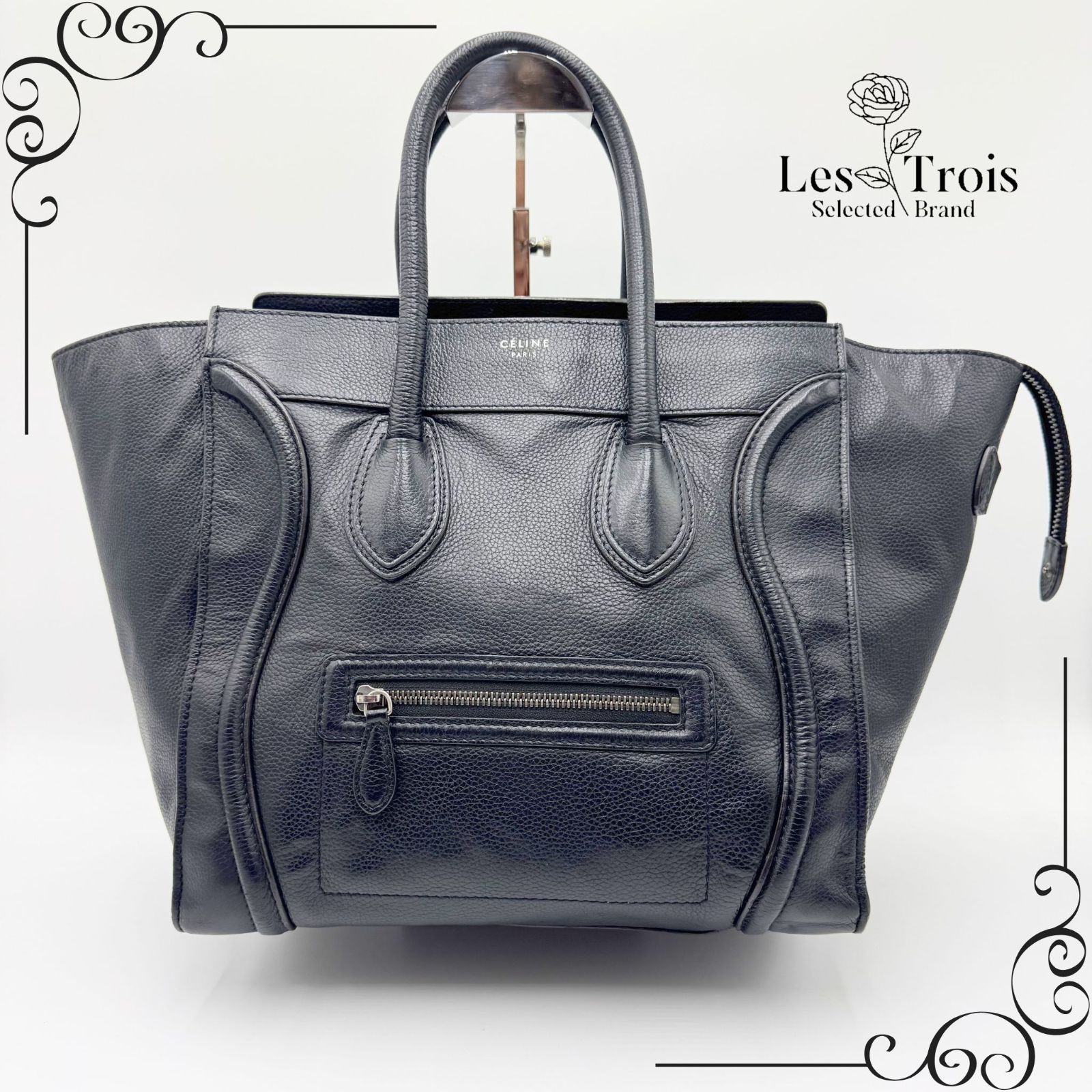 CELINE セリーヌ ラゲージ ミニ ミニショッパー レザー CELINE セリーヌ ラゲージ ミニ ミニショッパー レザー