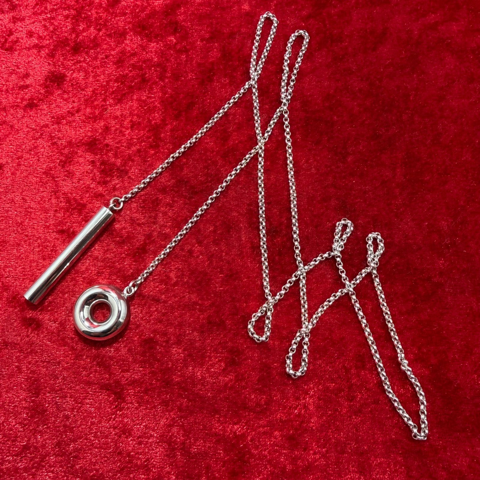 美品ネックレス ペンデュラム ジョージジェンセン/GEORG JENSEN - メルカリ