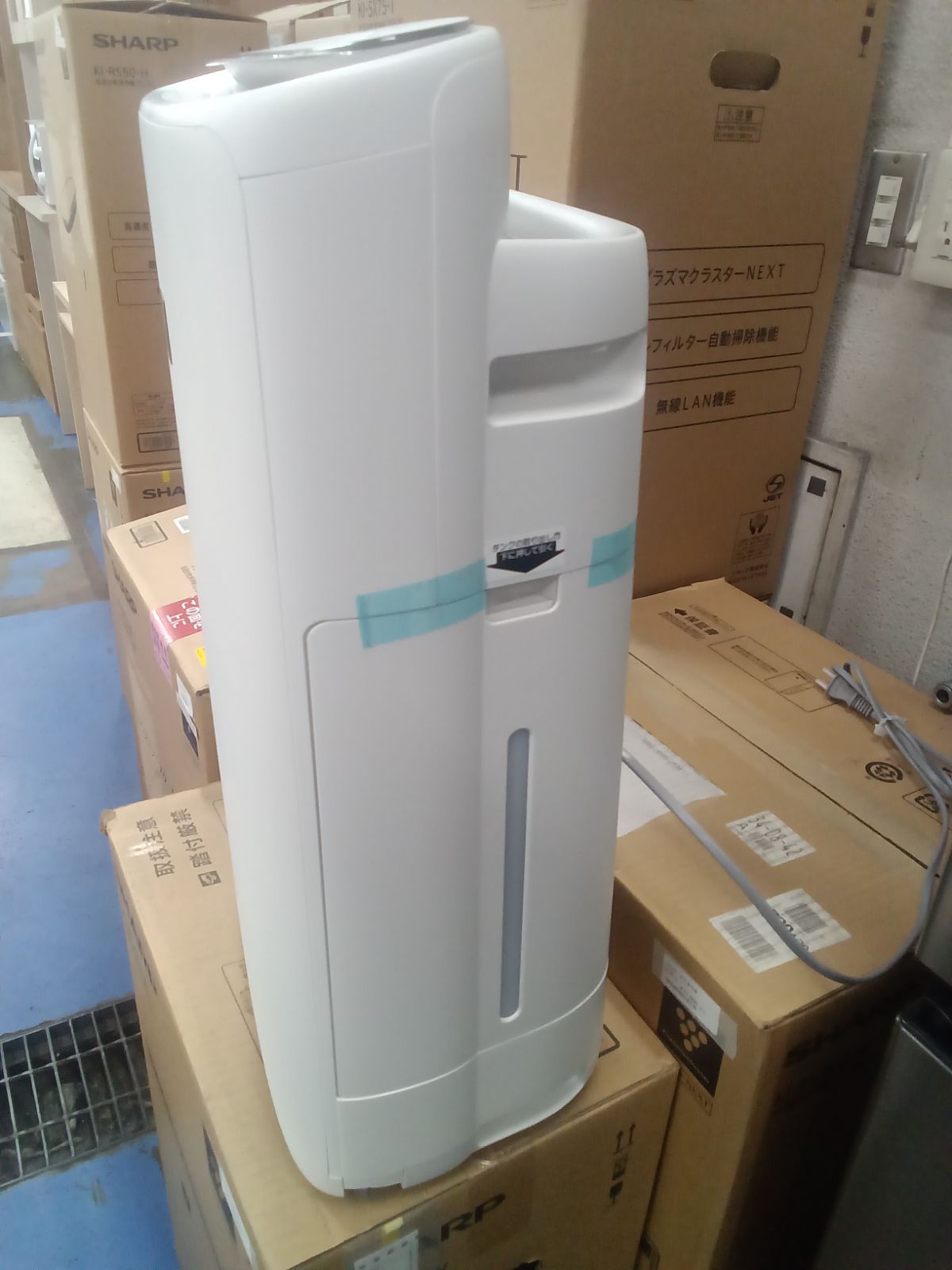 ☆リユースのサカイ横浜南店☆ SHARP 加湿空気清浄機 ホワイト系 KI 