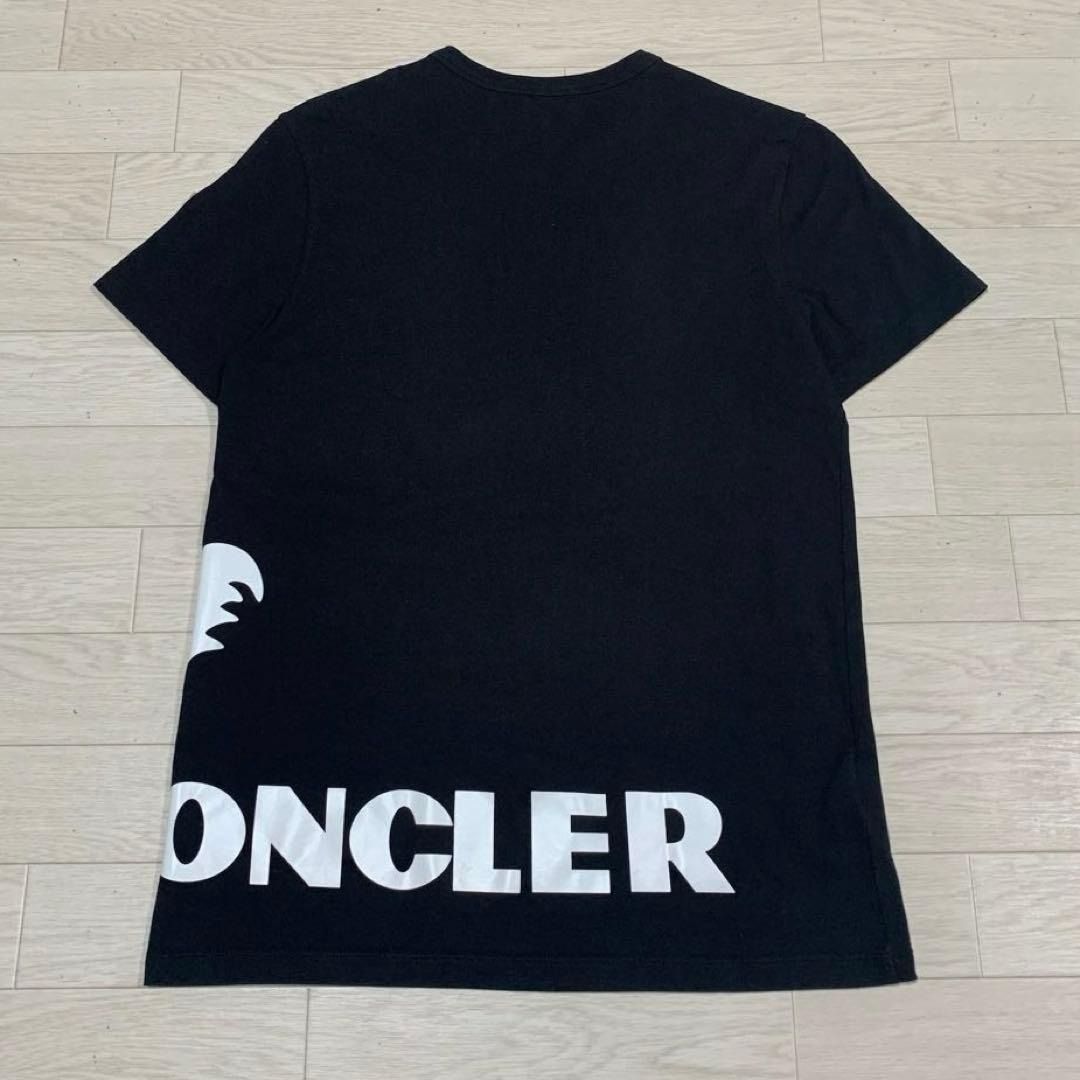人気☆モンクレール モンダック プリント 黒 ブラック S Tシャツ