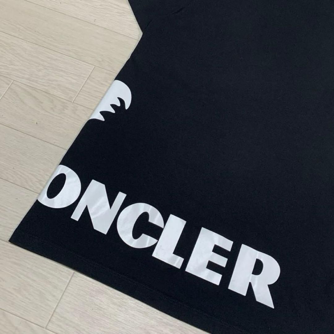 人気☆モンクレール モンダック プリント 黒 ブラック S Tシャツ