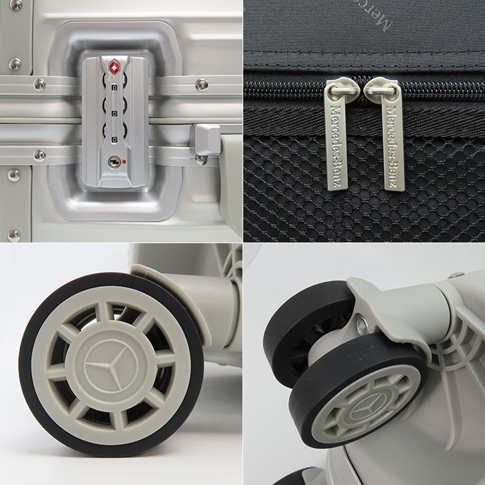 Mercedes キャリーケース 4輪 TSAロック付き 非売品】Mercedes-Benz / 65L / TSA ロック搭載 4輪 ベンツ キャリー