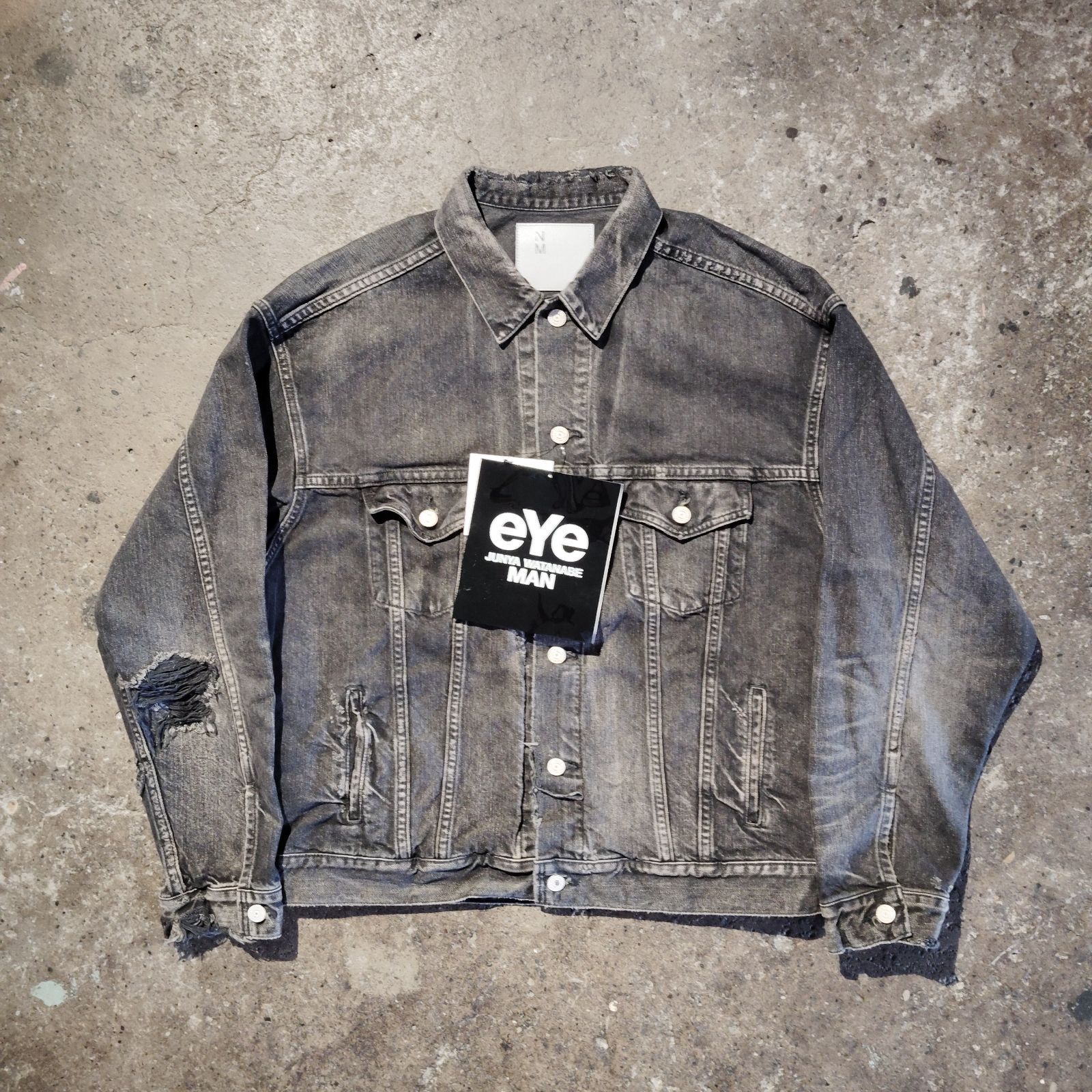 eYe JUNYA WATANABE MAN × New Manual 25aw 綿デニム製品加工 デニム 