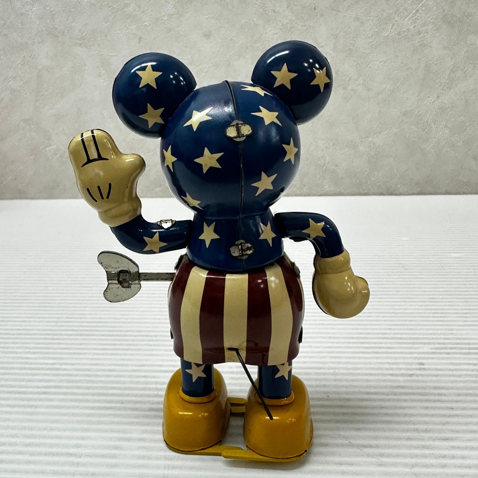 ディズニー ミッキー ブリキ おもちゃ レトロ ジャンク品 smgdis095114