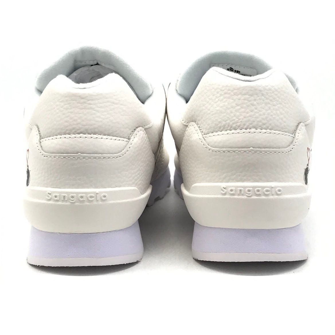 【倉吉店】 中古 Sangacio | サンガッチョ スニーカー にゅ~ず『PURE WHITE』 ホワイト 28cm 【126】 倉吉店】 中古 Sangacio | サンガッチョ スニーカー にゅ~ず『PURE