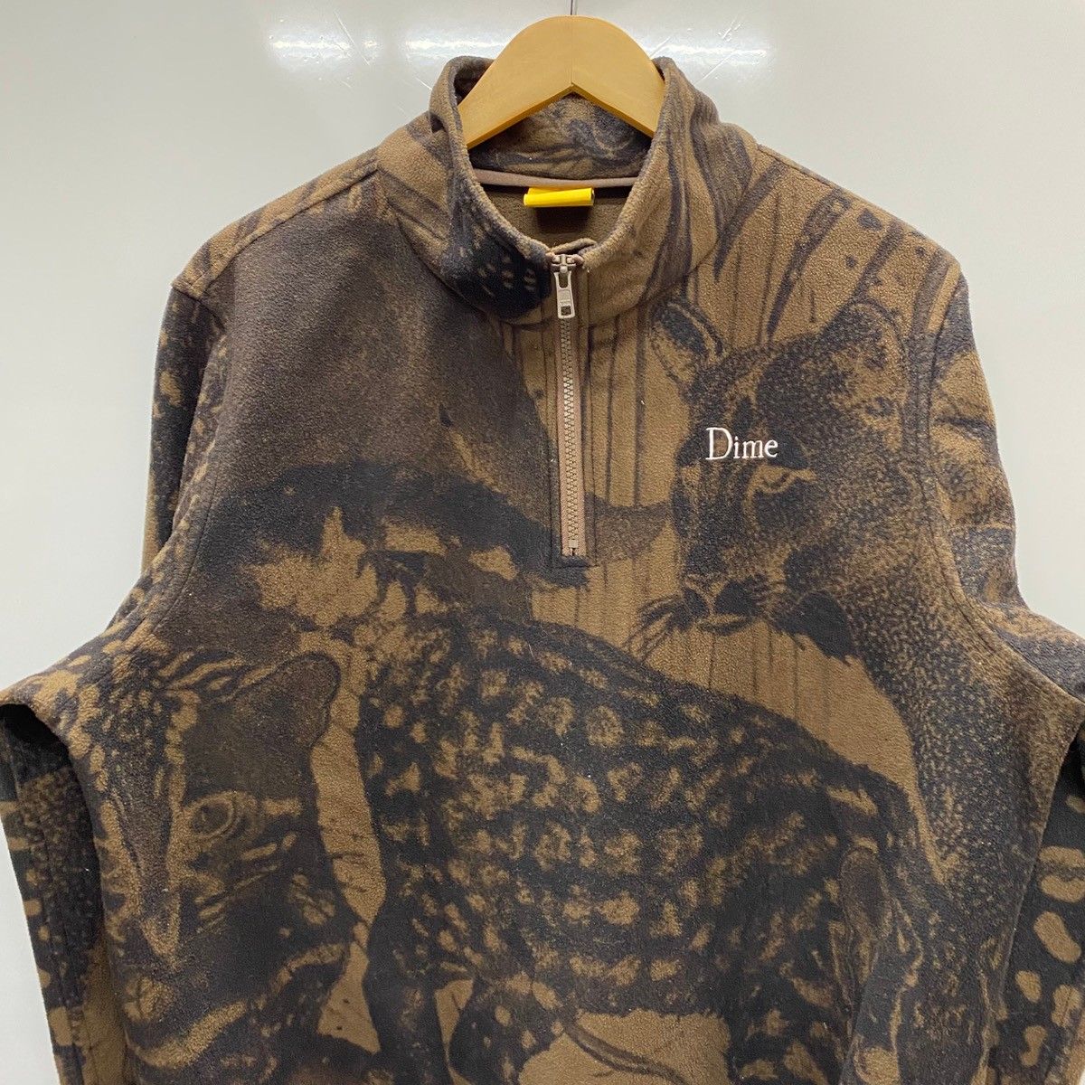 ダイム DIME Safari Polar Zip Fleece ハーフジップ フリース 