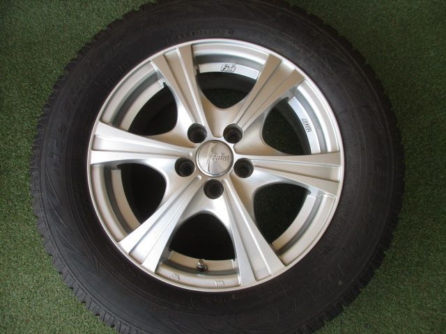 中古】 送料込み ファング 195/65R15 スタッドレスタイヤ4本SET 