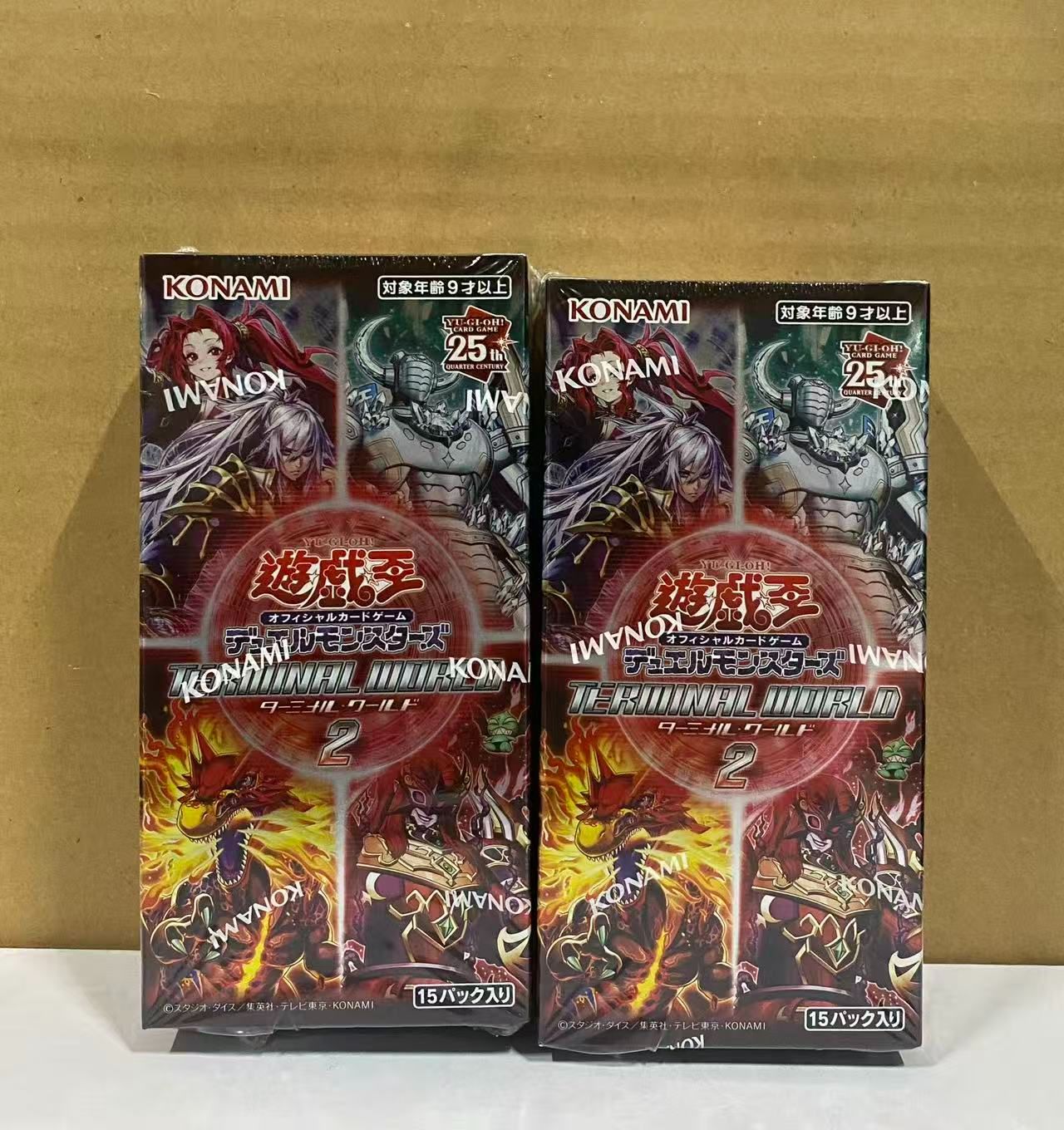 新品未開封】 2個セット 遊戯王 OCG デュエルモンスターズ TERMINAL