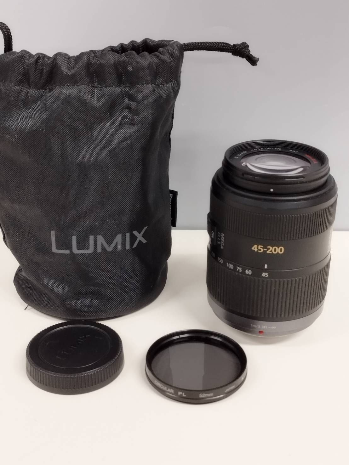 良品】Panasonic LUMIX G VARIO 45-200mm/F4.0-5.6/H-FS045200/望遠 