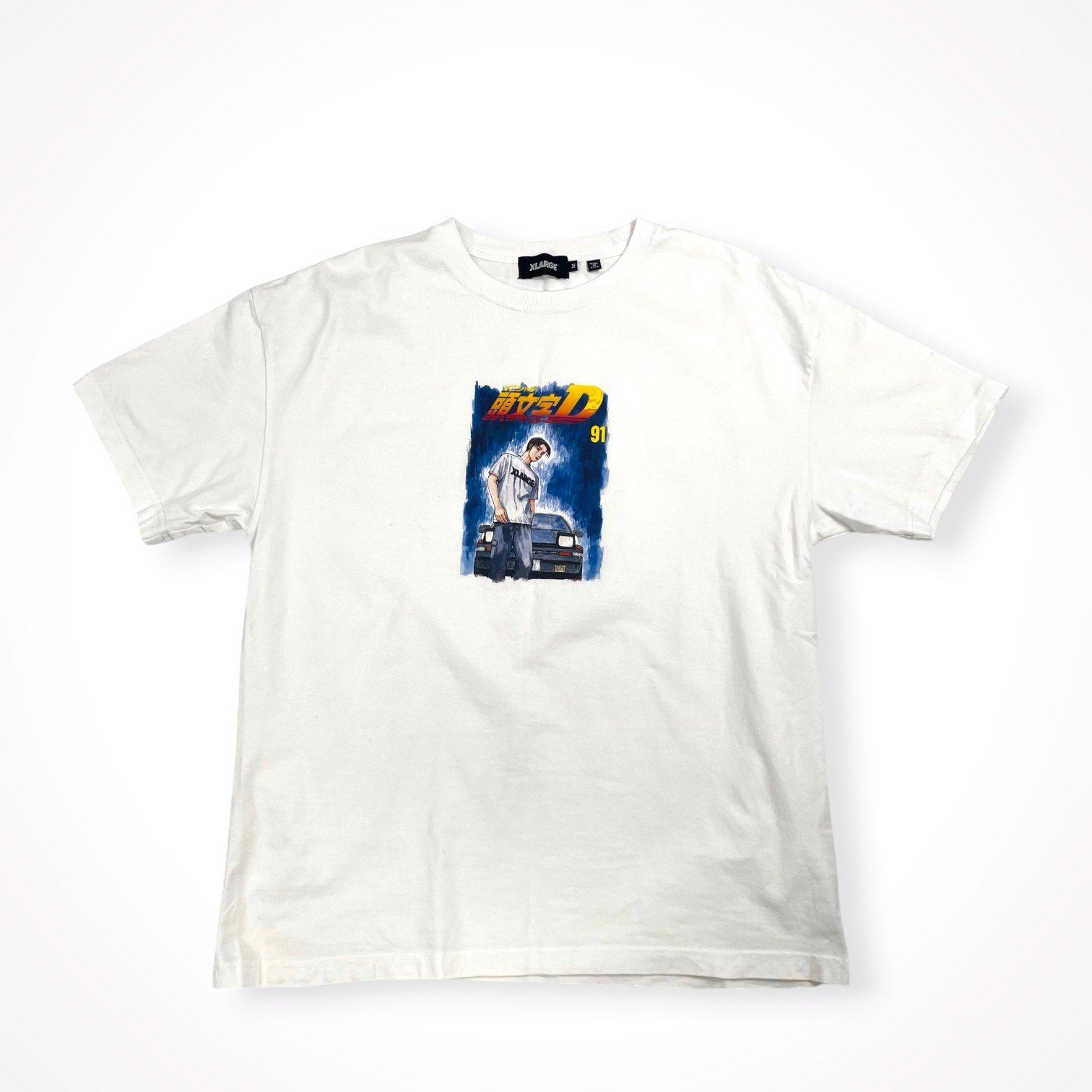 XLARGE エクストララージ / 頭文字D TEE 藤原拓海 ハチロク SIZE:M 