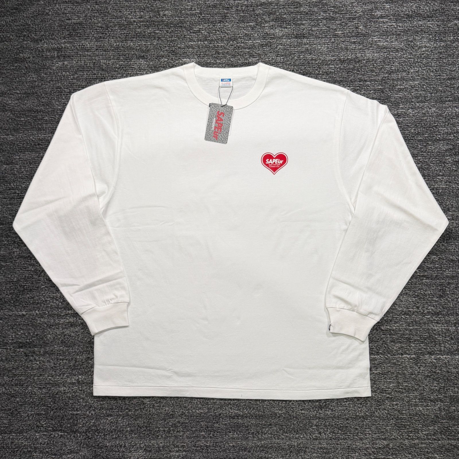 未使用品 SAPEur Cherish & Co.Heart L/S Tee XL サプール 