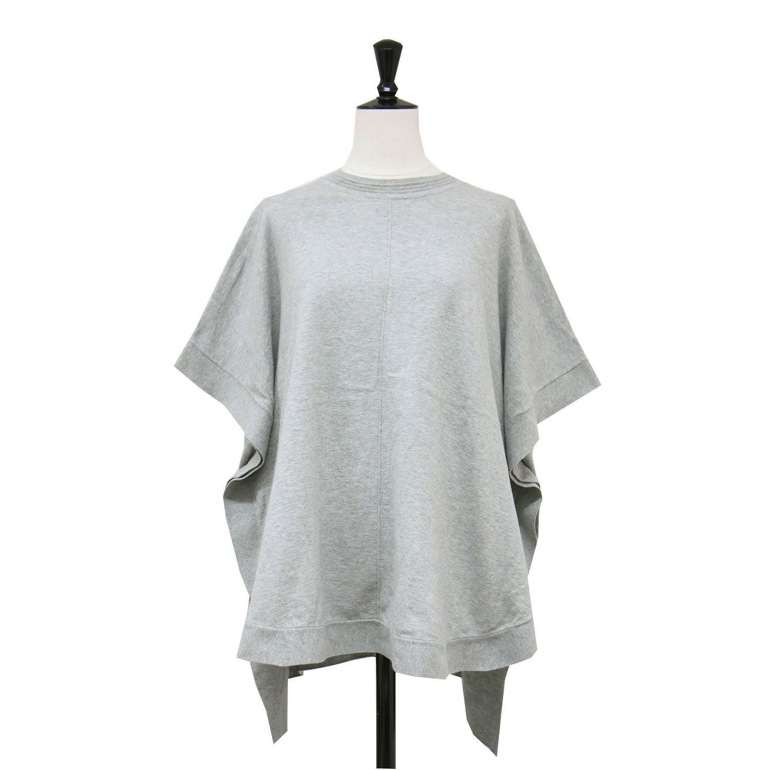 ENFOLD エンフォルド カットソー グレー 38(M) | ラウンドヘムプル 