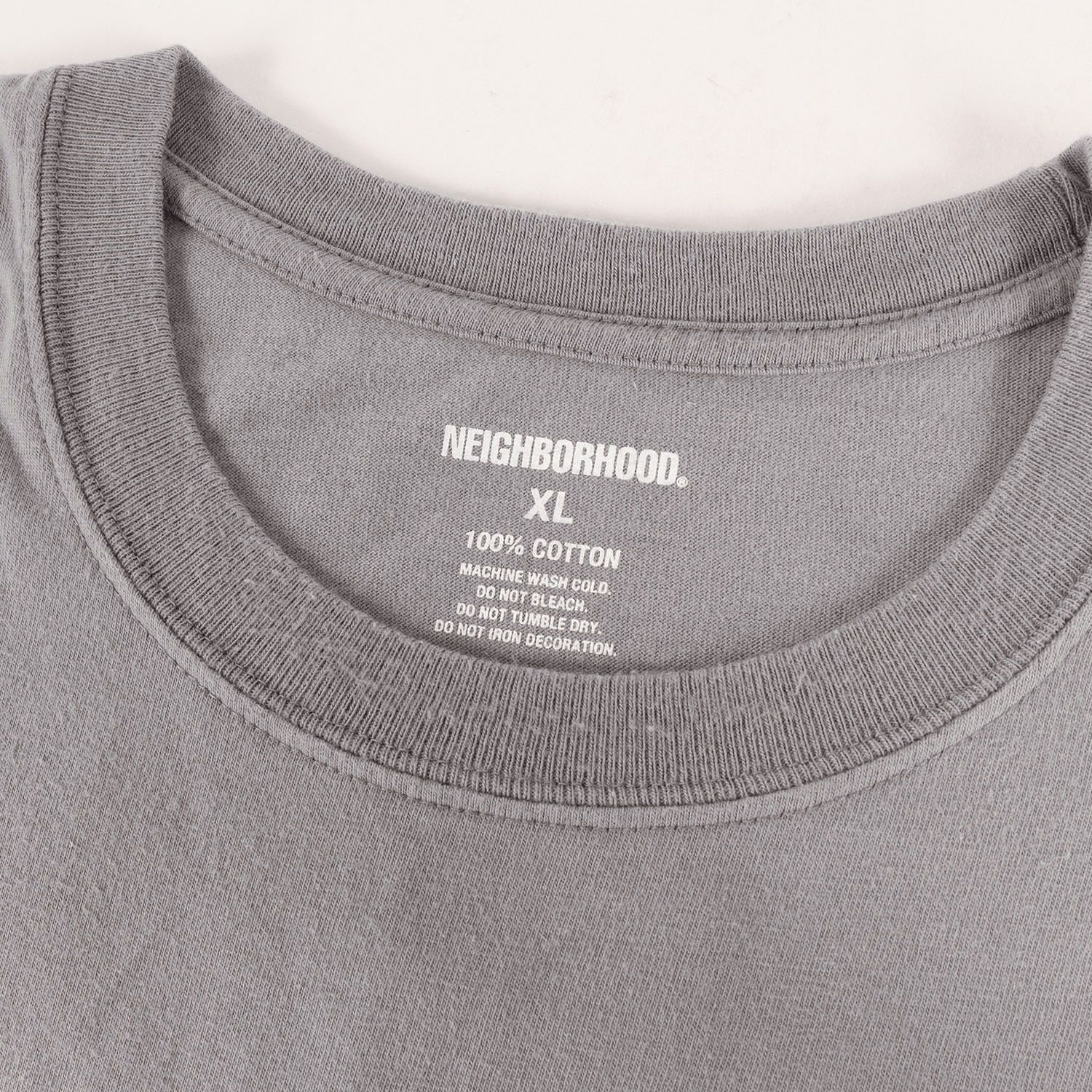 NEIGHBORHOOD ネイバーフッド Tシャツ グレー サイズ:XL | 25SS ×DOVER 