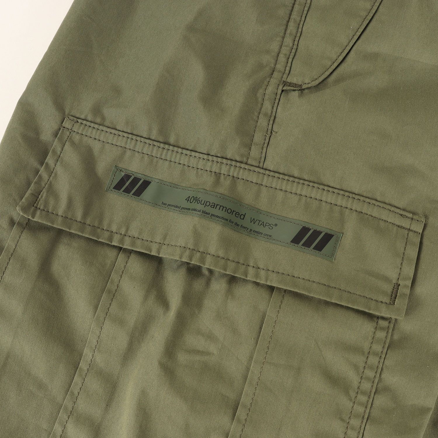 【美品】WTAPS ダブルタップス パンツ オリーブドラブ サイズ:L | 25AW ウェザークロス ミリタリー カーゴパンツ(MILT0001 / TROUSERS / NYCO. WEATHER) | ボトムス ズボン【メンズ】【中古】 美品】WTAPS ダブルタップス パンツ オリーブドラブ サイズ:L | 25AW