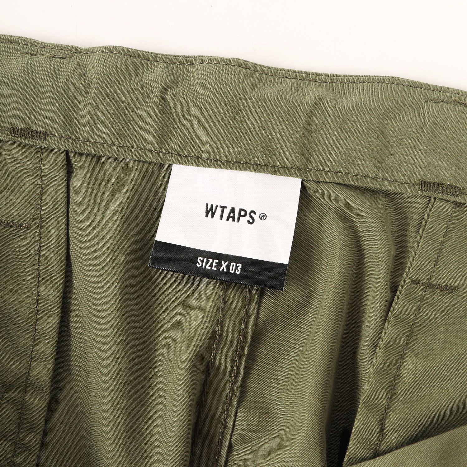 美品】WTAPS ダブルタップス パンツ オリーブドラブ サイズ:L | 25AW