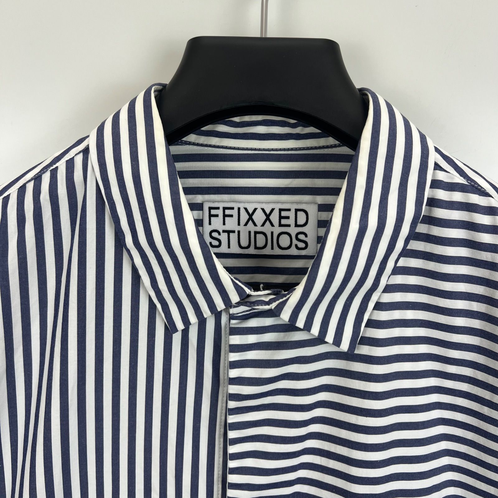FFIXXED STUDIOS 18ss archive stripes design L/S shirts M 