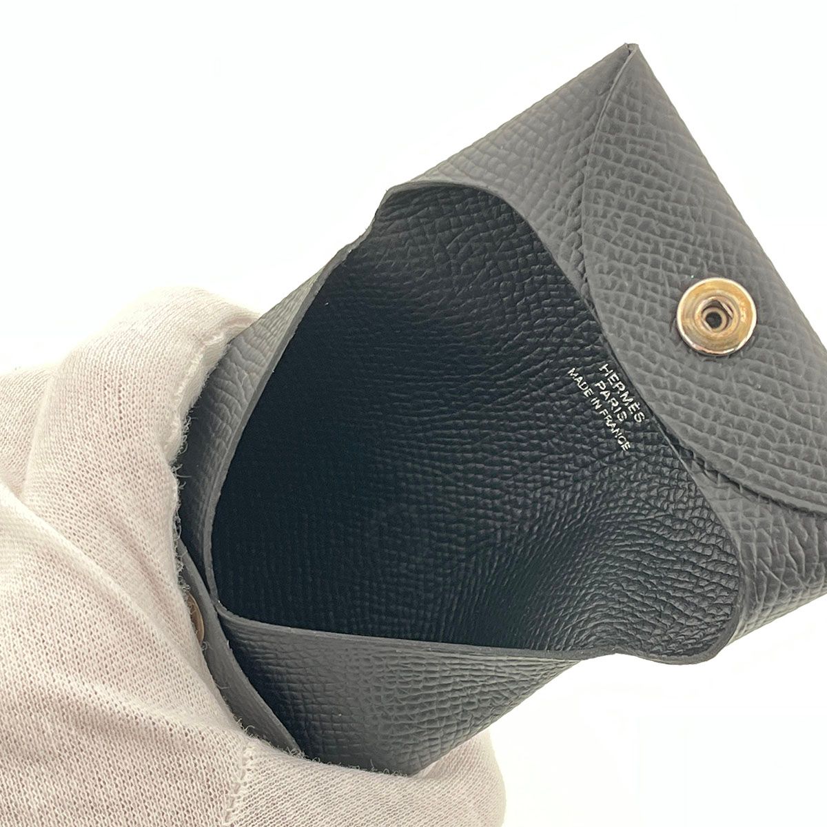 HERMES エルメス バスティア コインケース 041054CK レディース ヴォー 