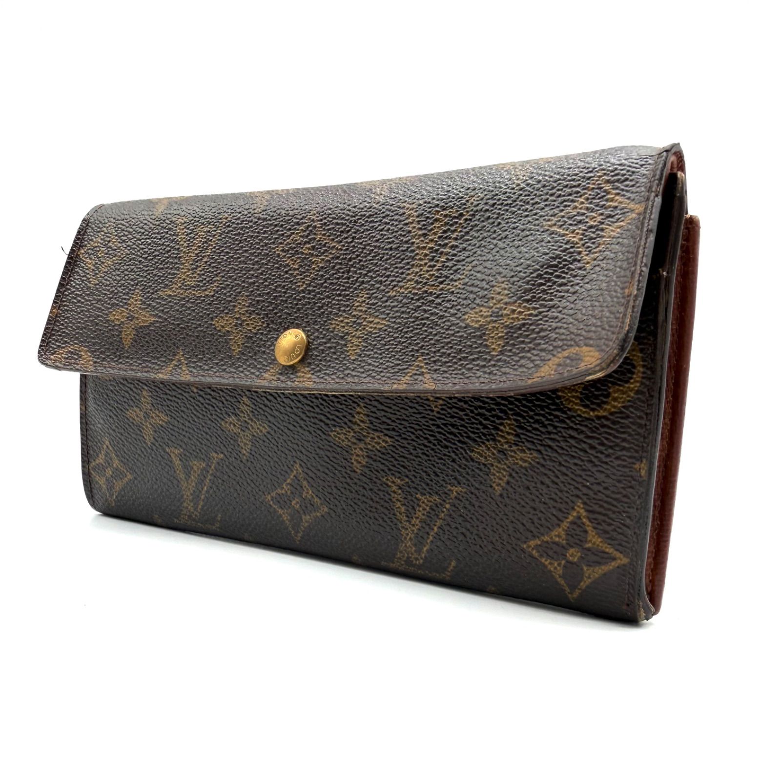 LOUIS VUITTON ルイヴィトン 長財布 ポシェット ポルトモネ クレディ 