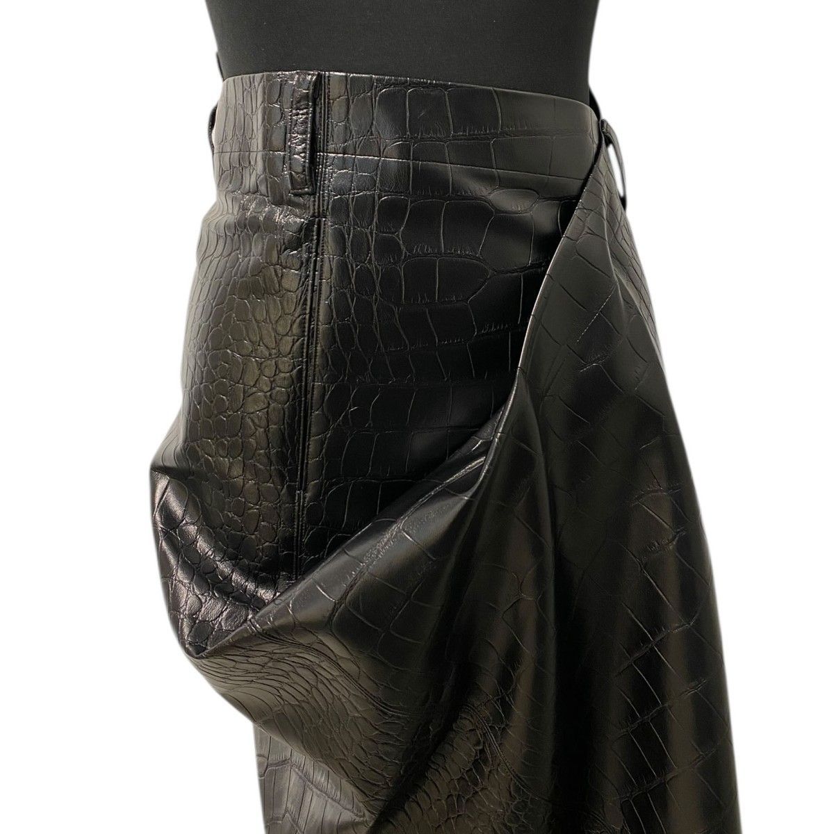 JUNYA WATANABE COMME des GARCONS 25AW Crocodile-Effect Asymmetric