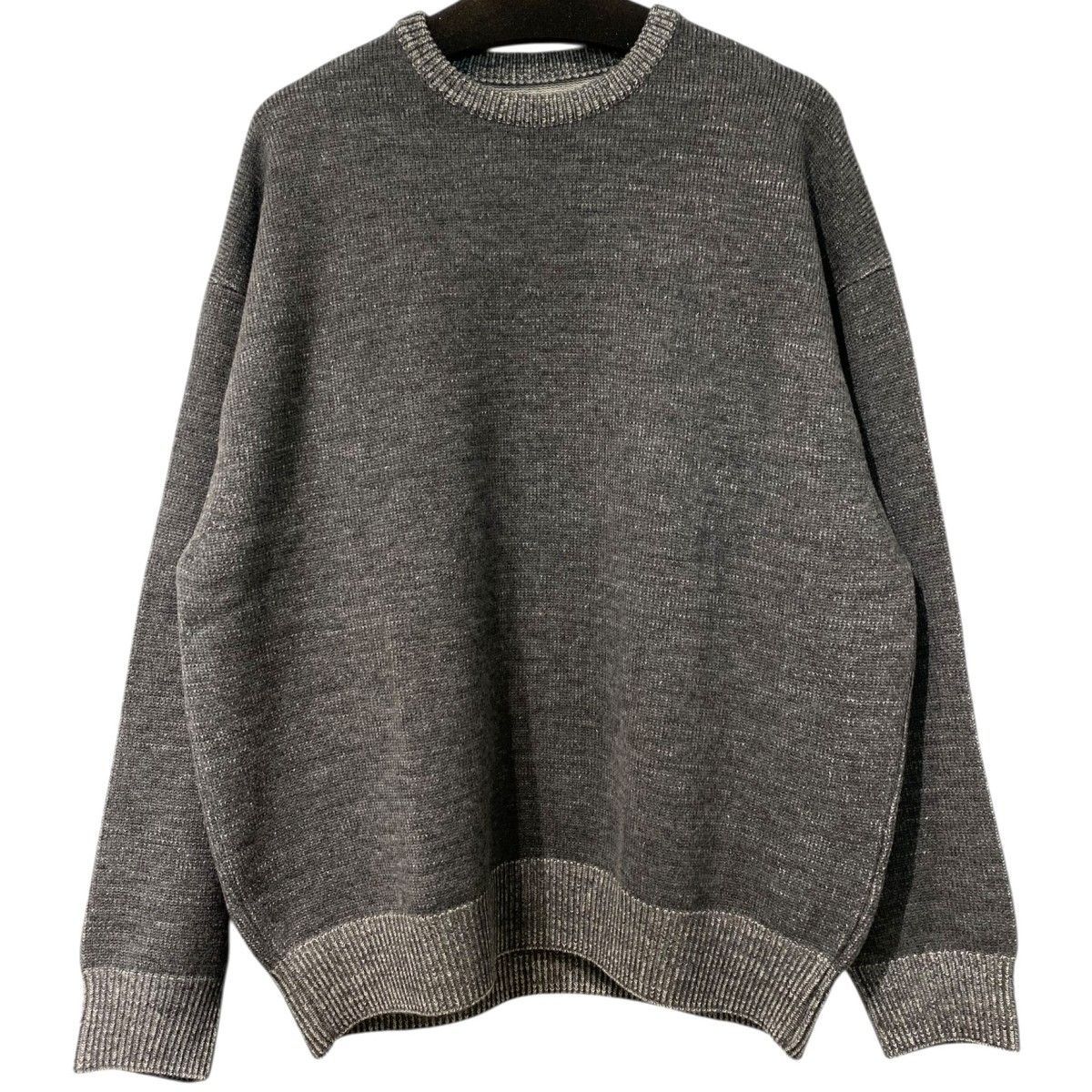 KAJA 25AW PLATING CREW KNITスウェットウールニット 8069000143744 