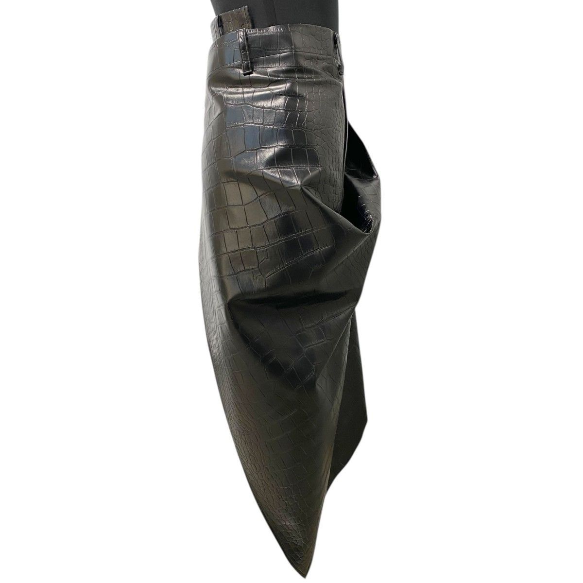 JUNYA WATANABE COMME des GARCONS 25AW Crocodile-Effect Asymmetric