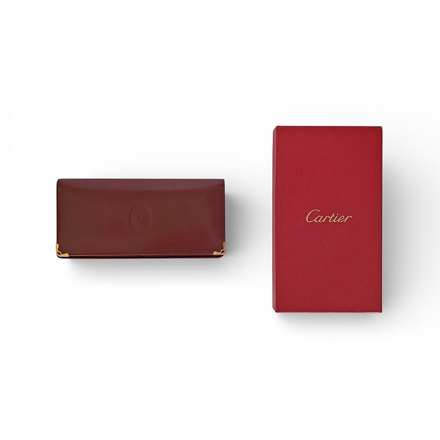 Cartier カルティエ マストライン マスト ドゥ カルティエ 2つ折り 