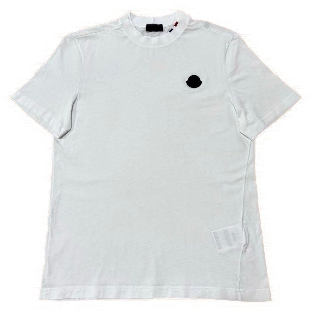 モンクレール ラバーワッペン Tシャツ XS ホワイト 国内正規品 5S310