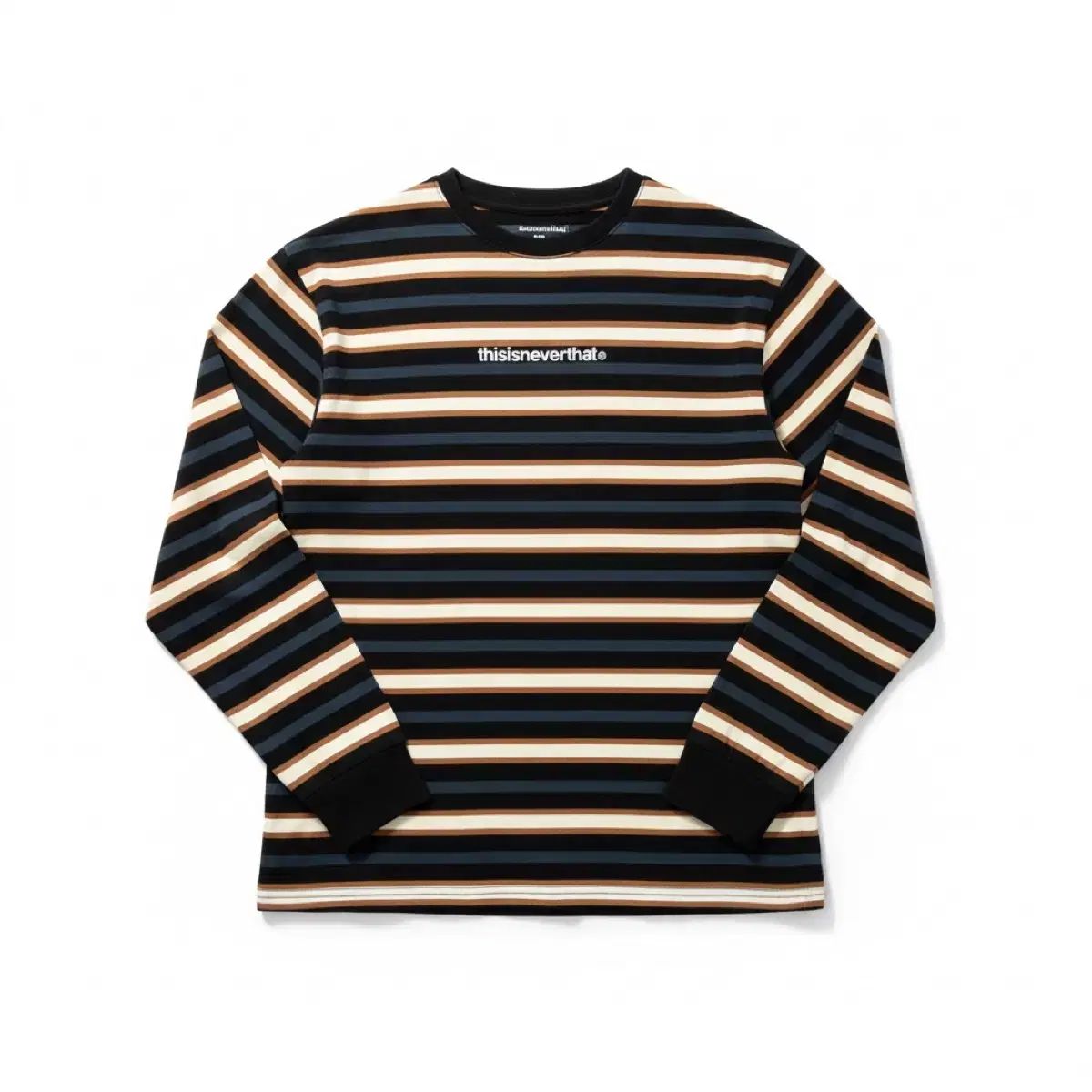 thisisneverthat ストライプ 長袖 Tシャツ M - メルカリ