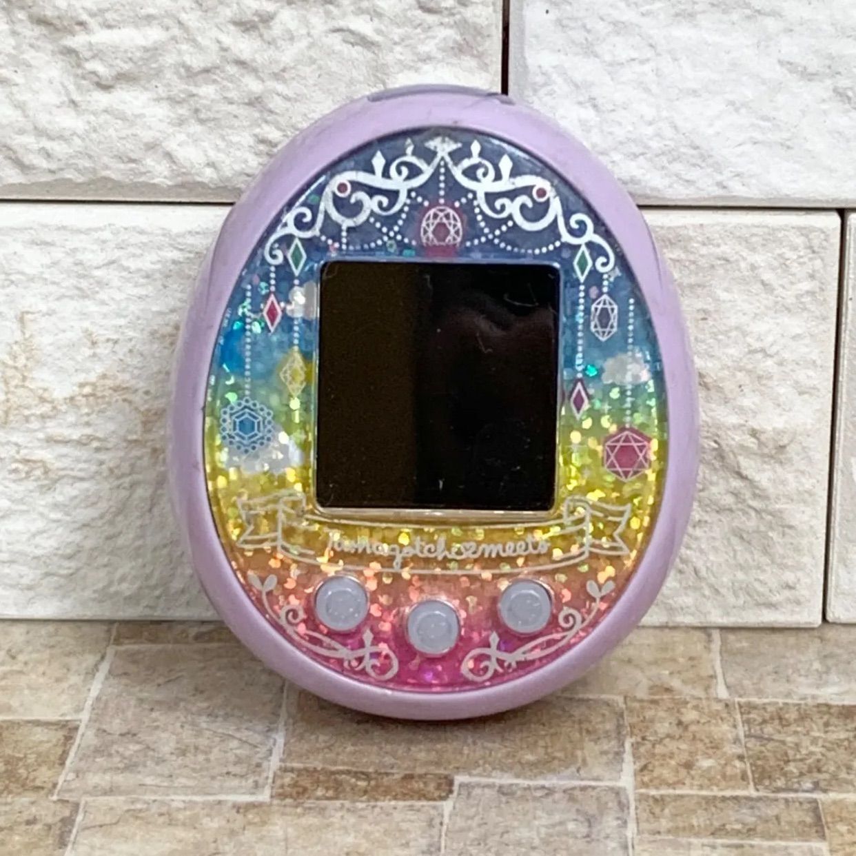 動作確認済】たまごっちみーつ ファンタジーみーつver.パープル BANDAI 