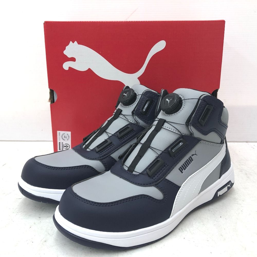 PUMA プーマ プロテクティブスニーカー 安全靴 フロントコート グレー 