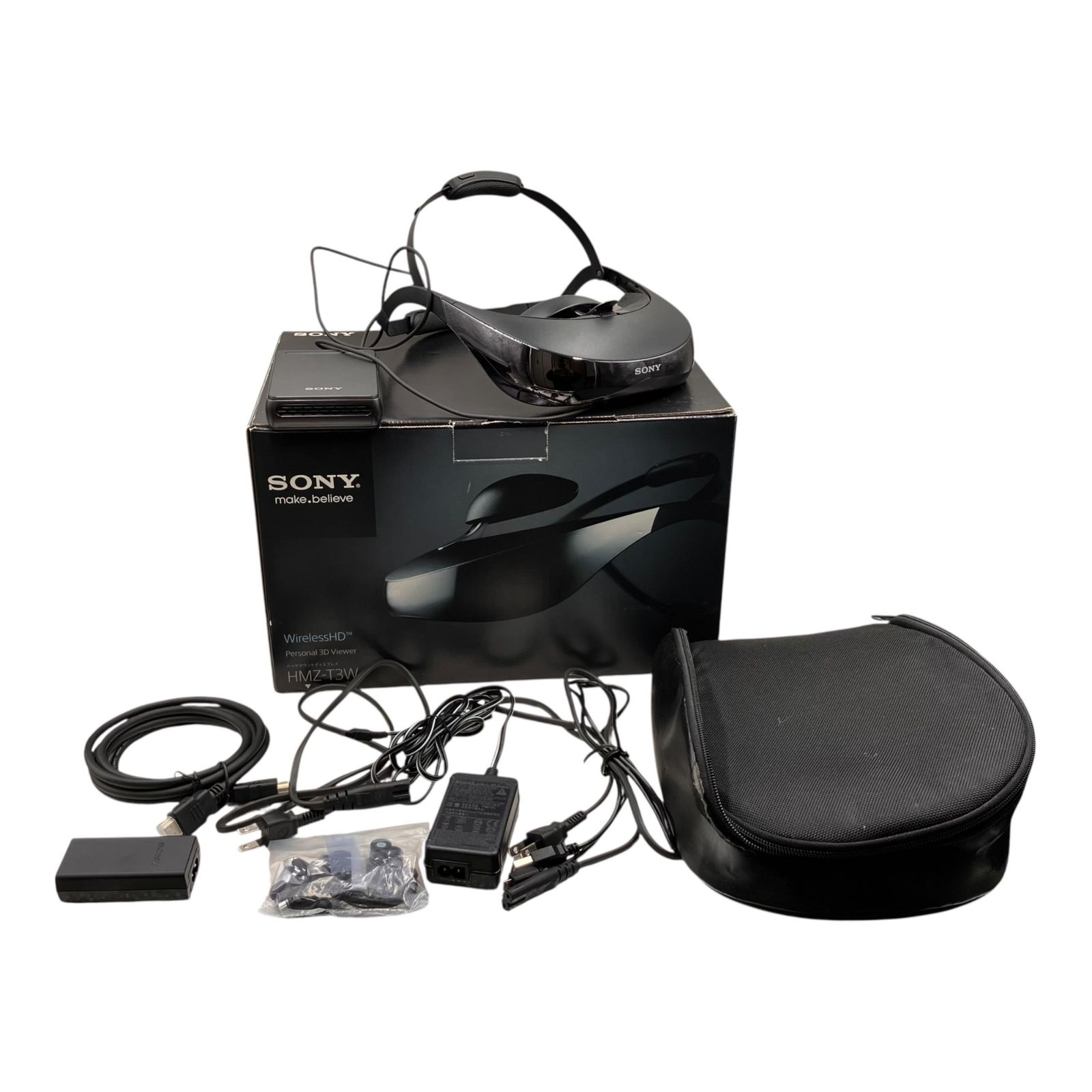 3Dマウントヘッドディスプレイ SONY HMZ-T3W ヘッドマウント