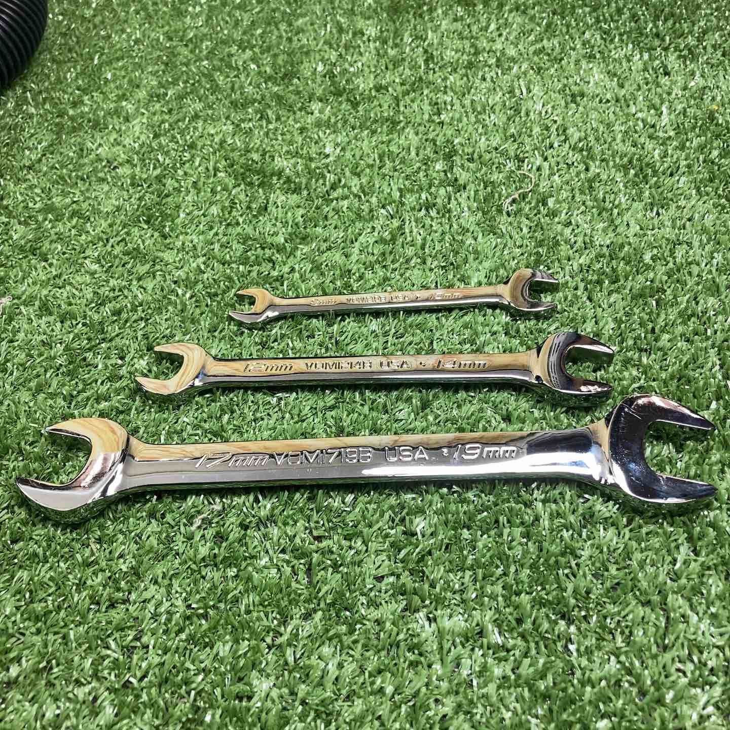 Snap-on/スナップオン オープンエンドレンチ VOM810B・VOM1214B・VOM1719B 3本セット【川崎店】