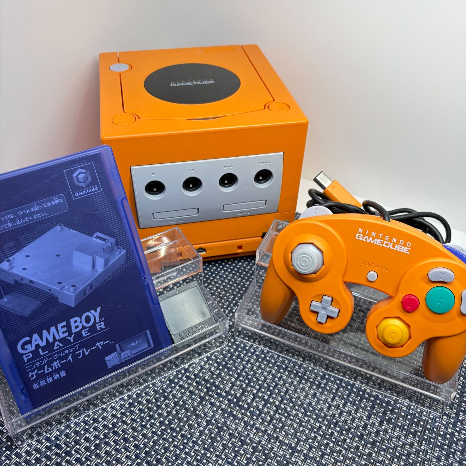 GC ゲームキューブ オレンジ ゲームボーイプレイヤー スタートアップ 