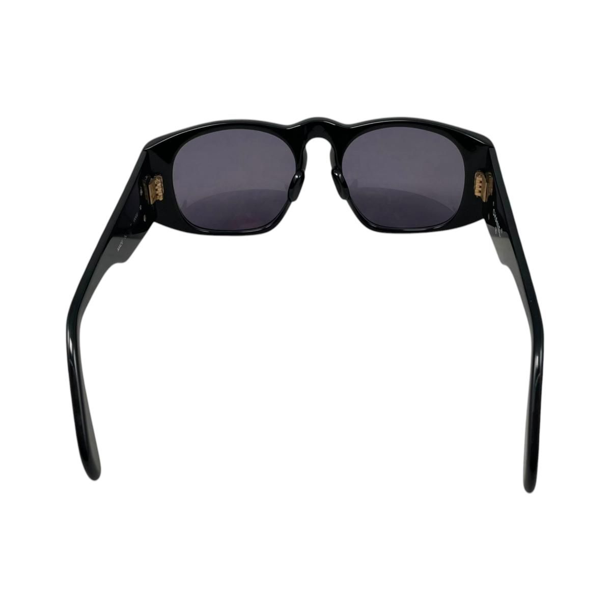 ☆シャネル サングラス マトラッセ ココマーク ブラック ゴールド金具 