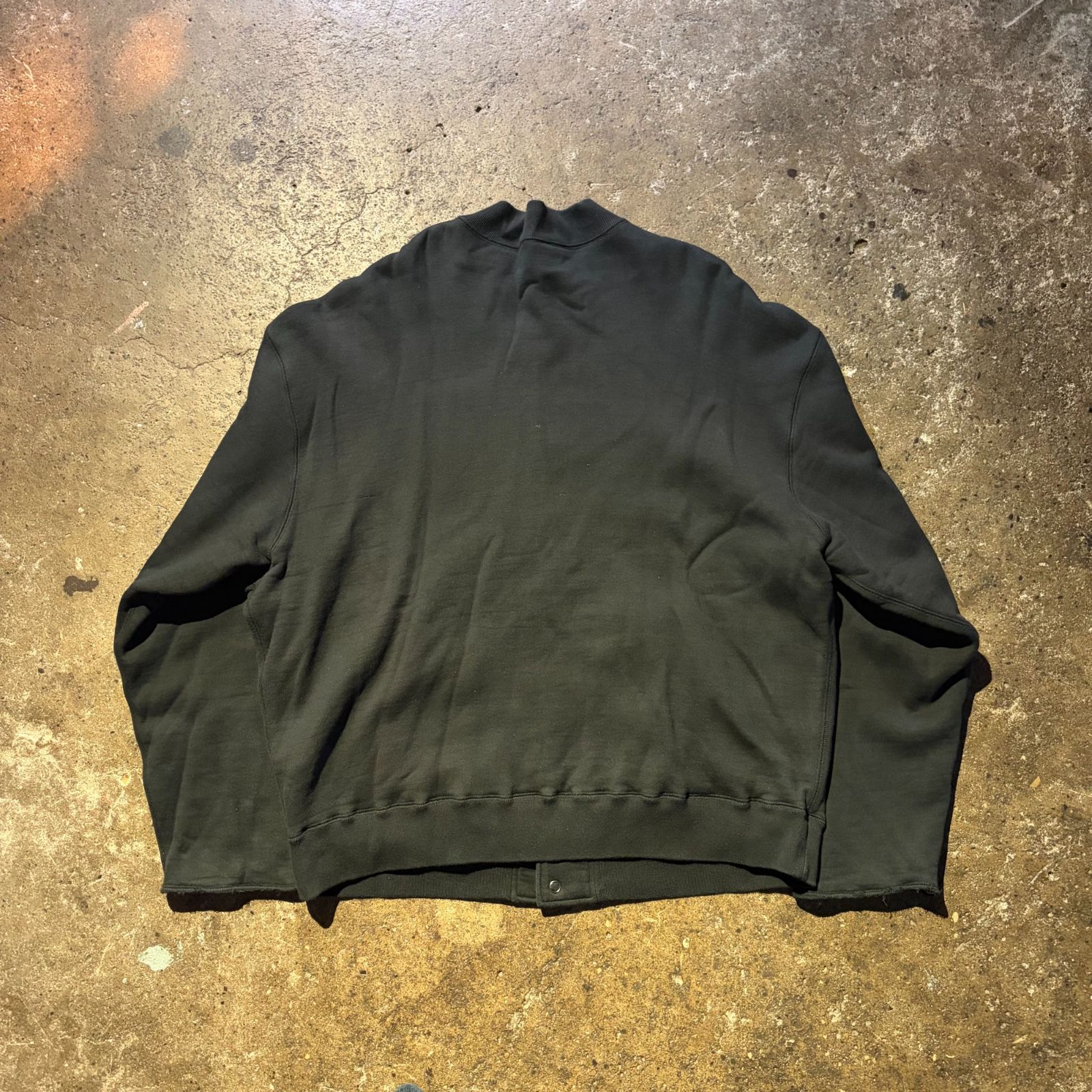 東洋 GOLD SUVIN COTTON SWEAT SNAP JACKET 東洋 GOLD SUVIN COTTON