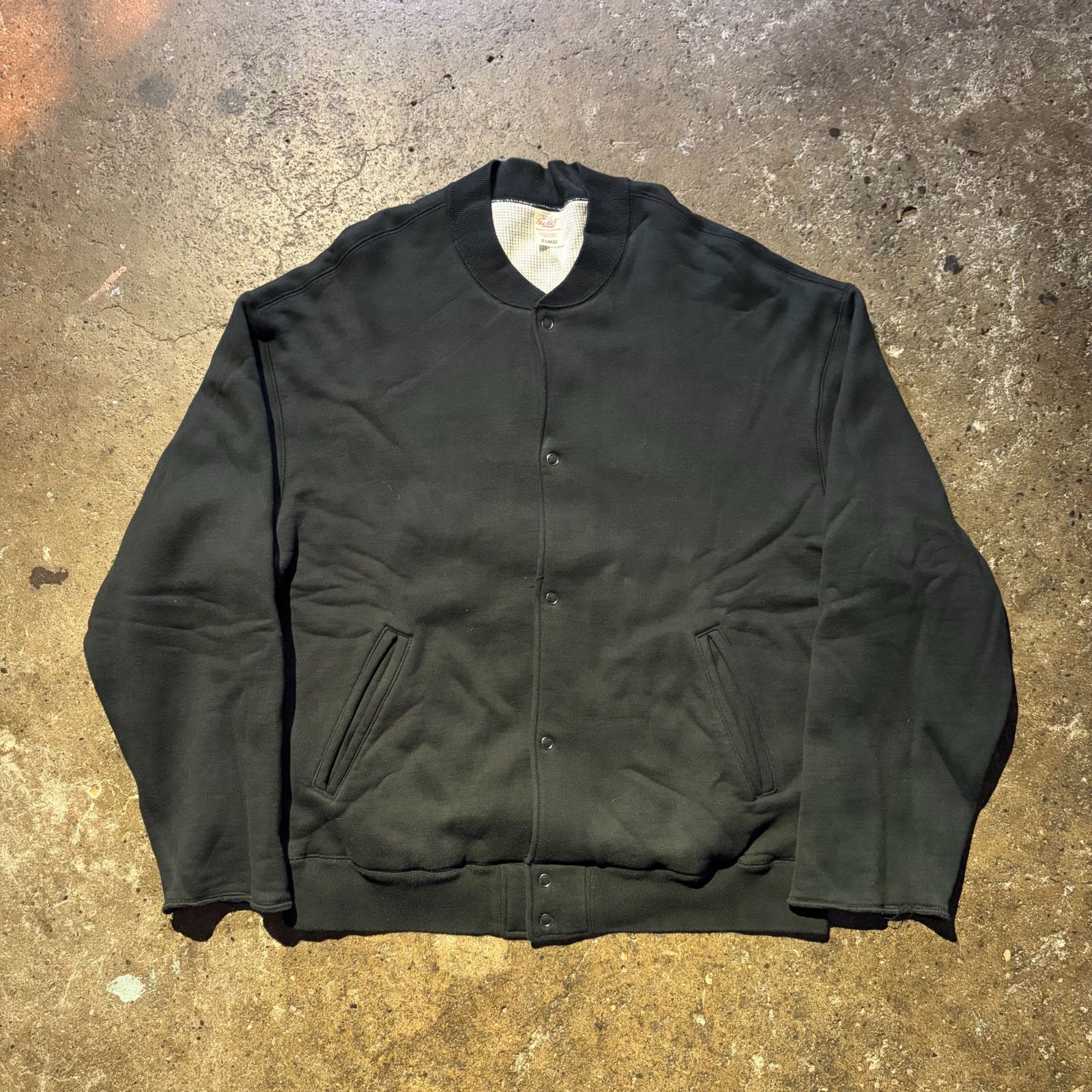 GOLD ゴールド 東洋エンタープライズ SUVIN COTTON SWEAT SNAP JACKET 